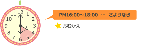 PM4:00??6:00 さようなら